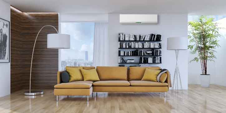 Keep the individual rooms in your home as cool or warm as you'd like with a ductless system's precise zoning technology.